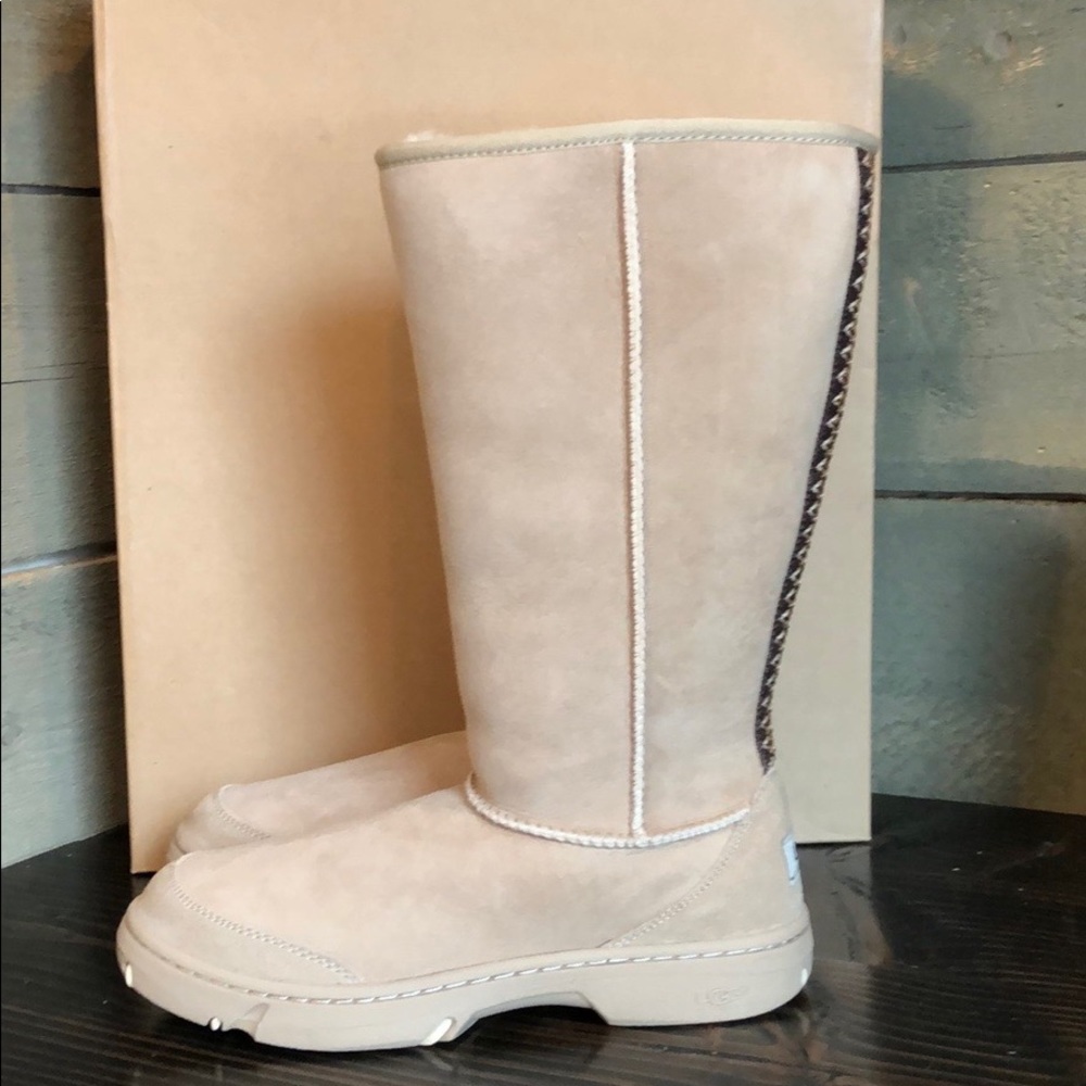 NWT UGG Ultimate Tall Braid boot - Picture 3 of 11